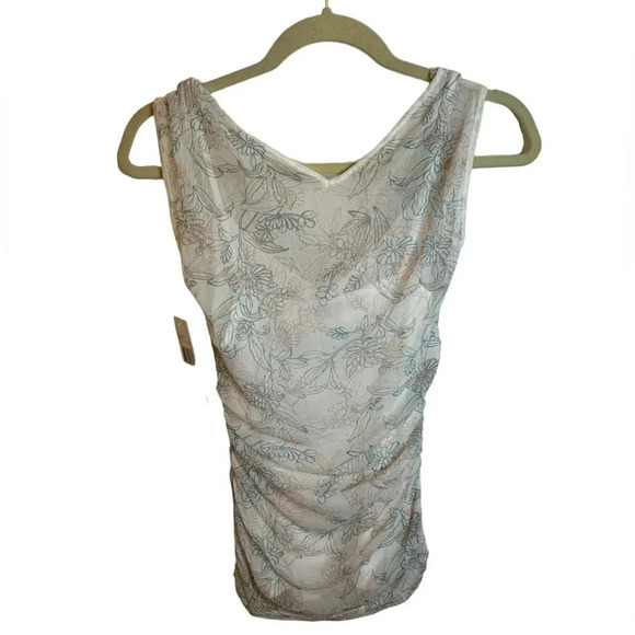 NWT CITY UNLTD. RUCHED Y2K TOP - Picture 2 of 5